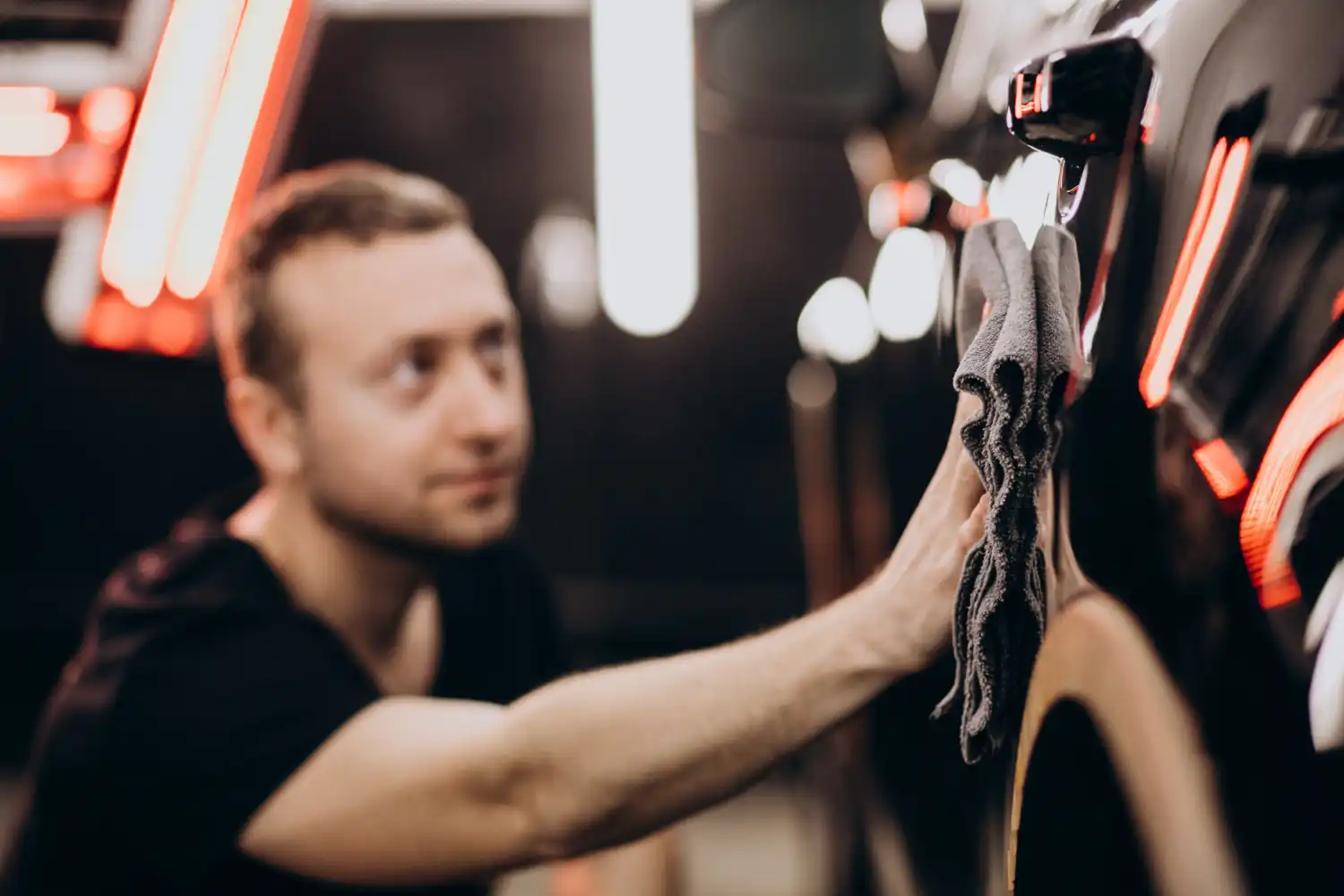 Limpieza de motor con productos especializados